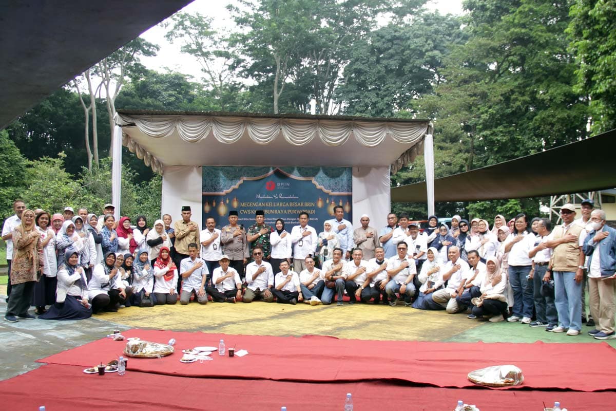 Perkuat Silaturahmi, BRIN Kawasan Purwodadi Gelar Tradisi Megengan Jelang Ramadan